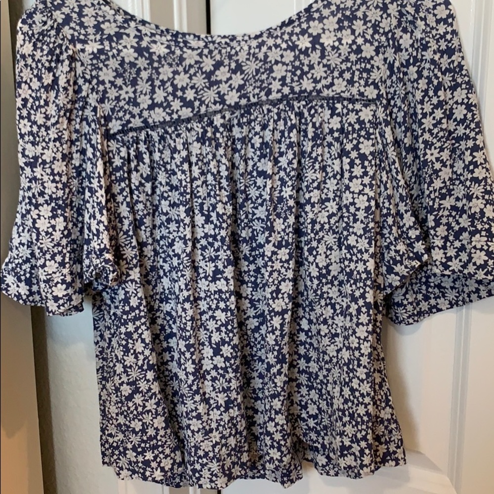 Gap Flowery Blouse